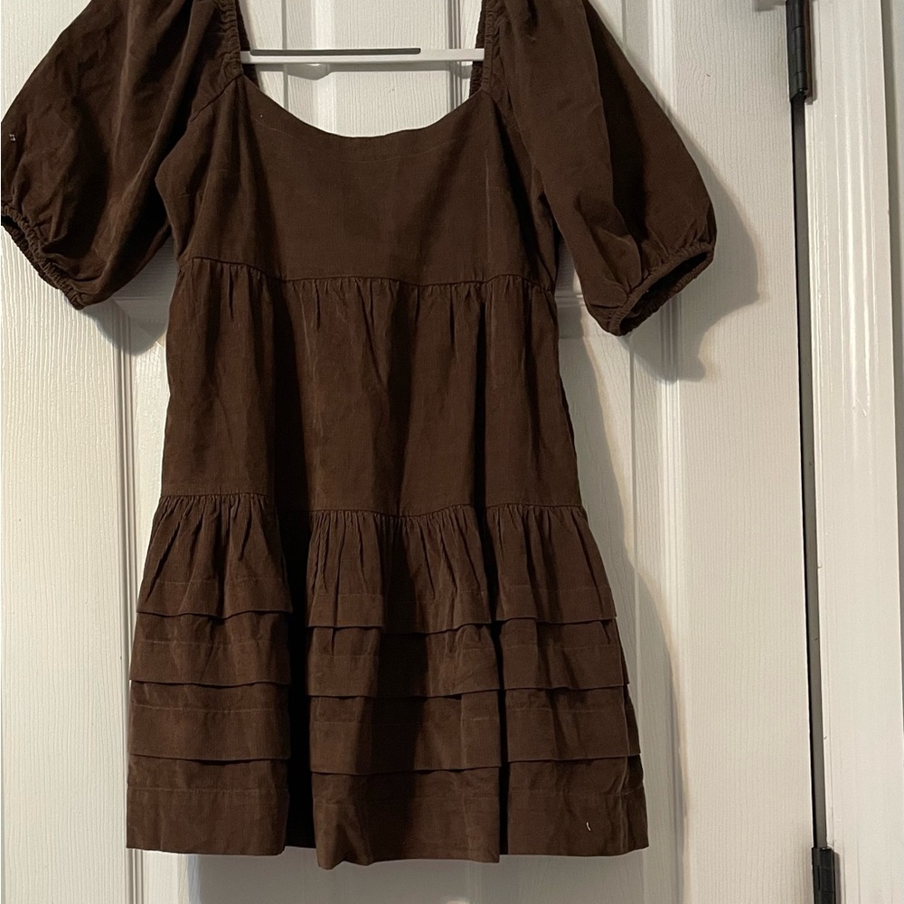 American Eagle Outfitters Brown Mini Dress